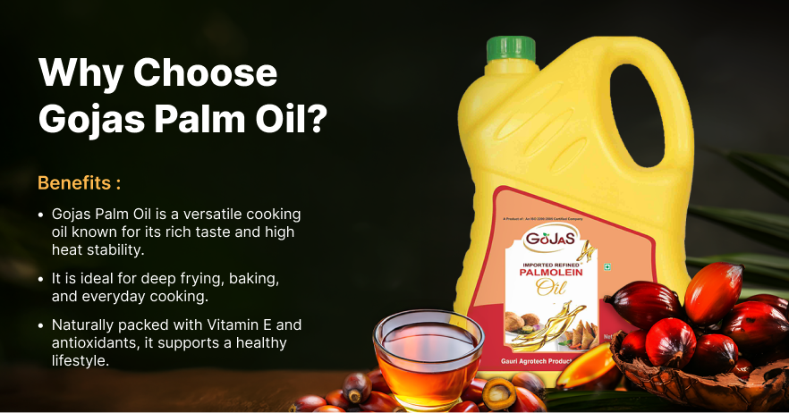 Gojas Palmolein oil Banner