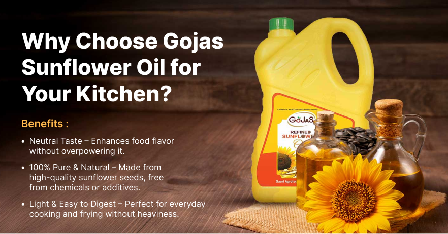Gojas Sunflower Oil Banner